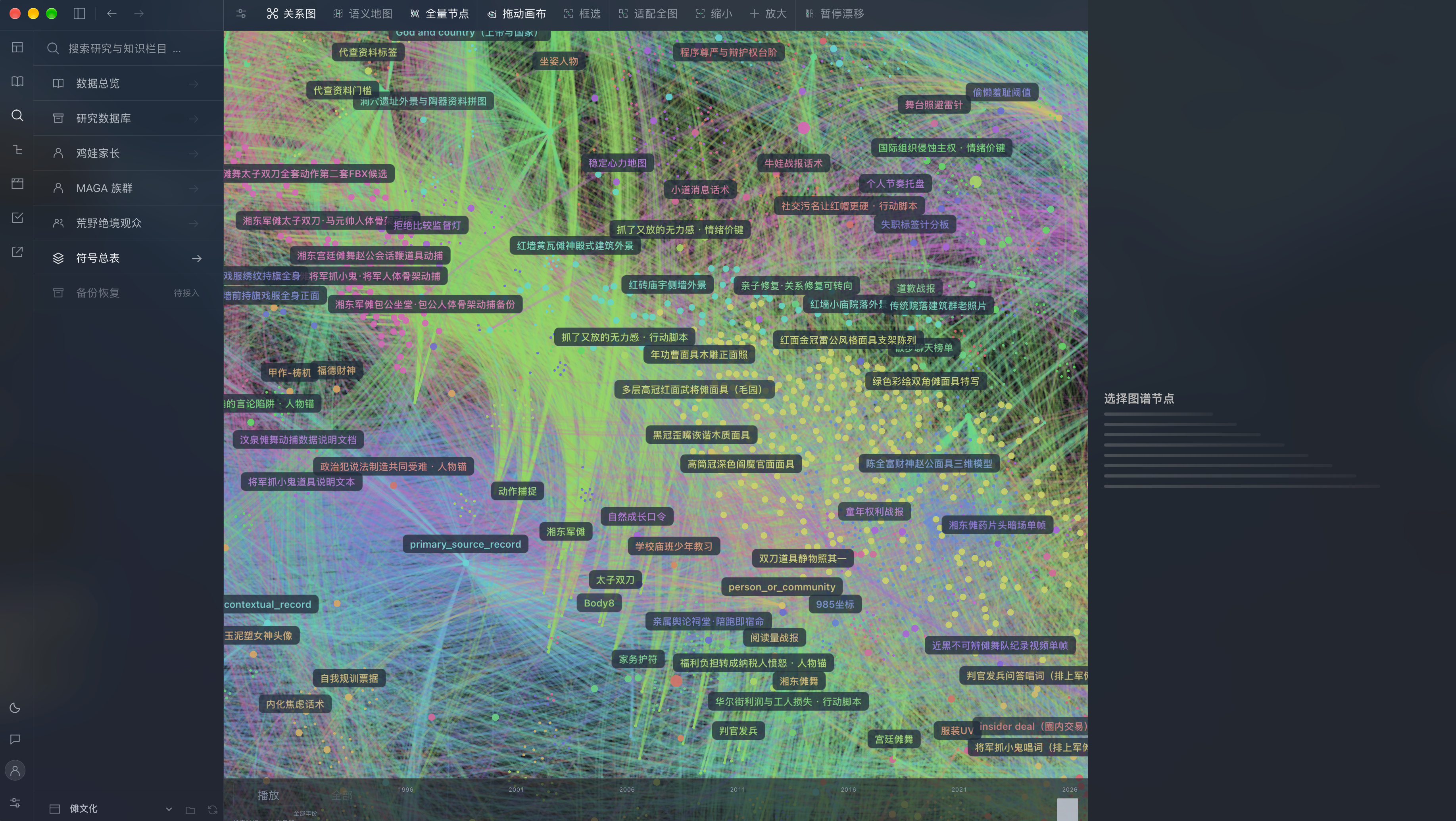 Symbol graph interface: Local Connections